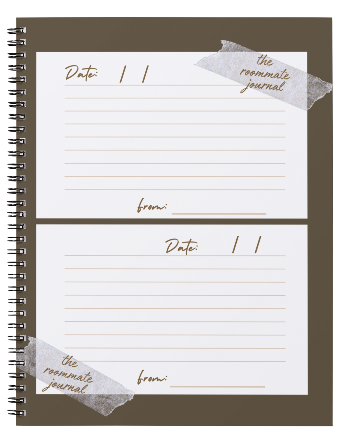 Passing Notes: the roommate journal